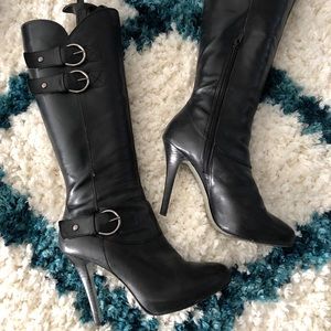Bakers heel boots